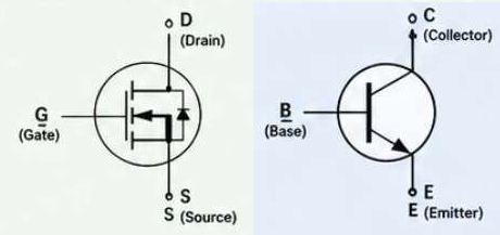 ترانزیستور BJT در مقابل MOSFET